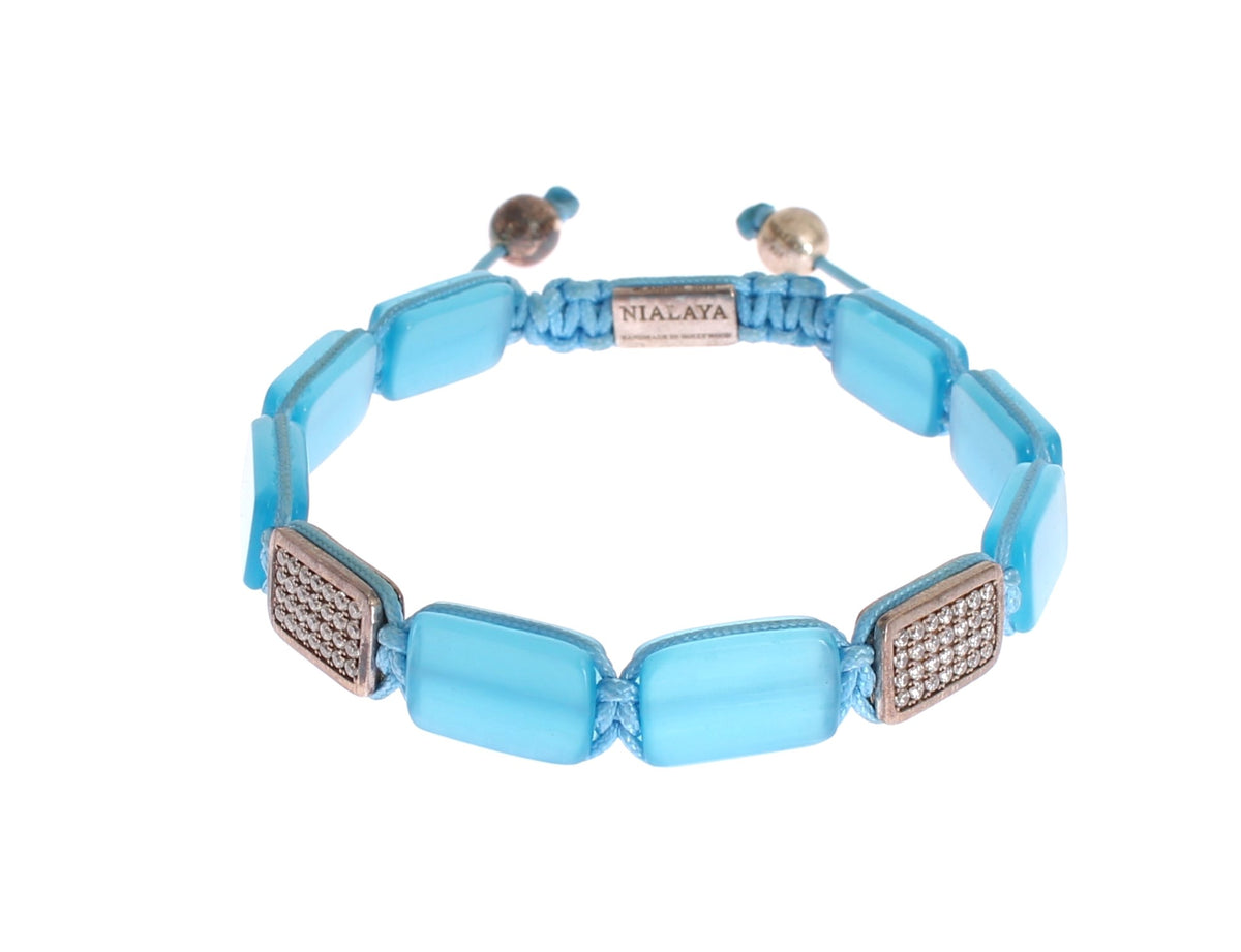 CZ Opal 925 Silver Bracelet - X excelência