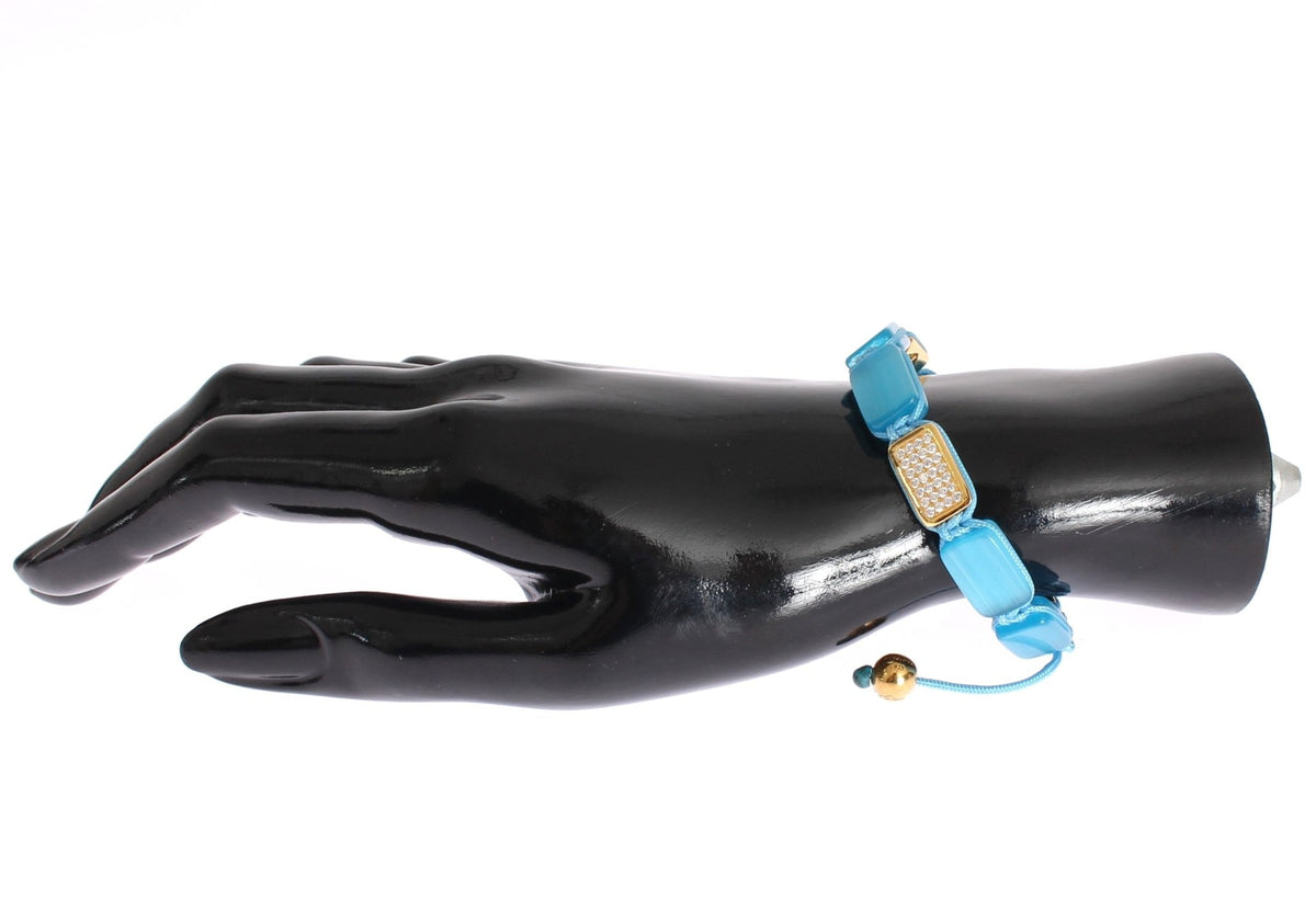 CZ Opal 18K Gold 925 Bracelet - X excelência