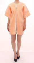 Pink Short Sleeves Jacket Coat - X excelência
