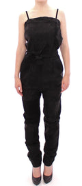 Black Leather Jumpsuit - X excelência
