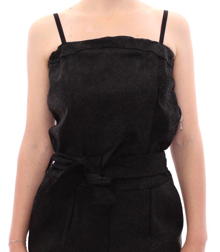 Black Leather Jumpsuit - X excelência