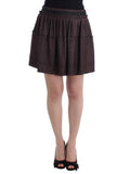 Purple Short Flannel Skirt - X excelência