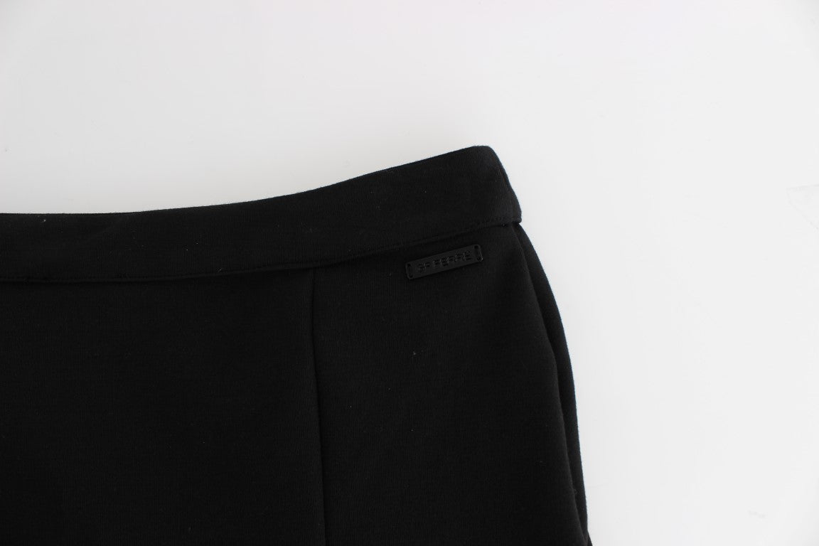 Black Straight Pencil Skirt - X excelência