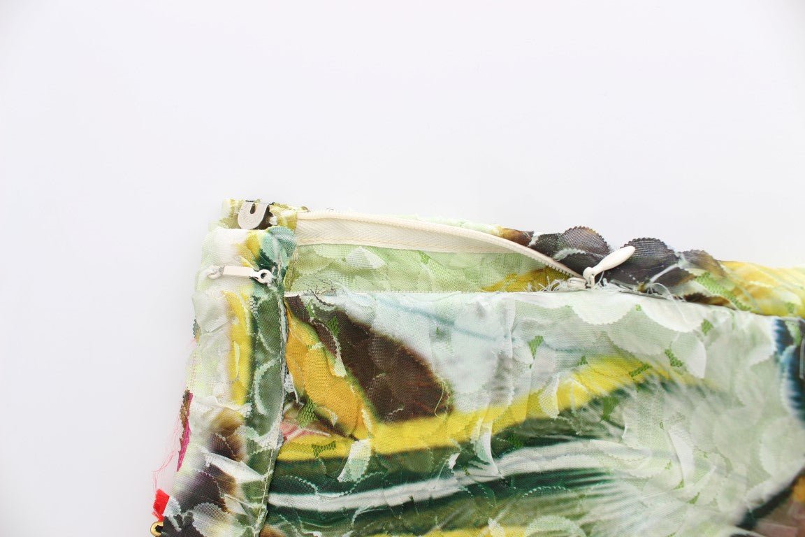 Multicolor Organza Pencil Skirt - X excelência