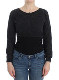 Gray Knit Wool Cardigan Sweater - X excelência