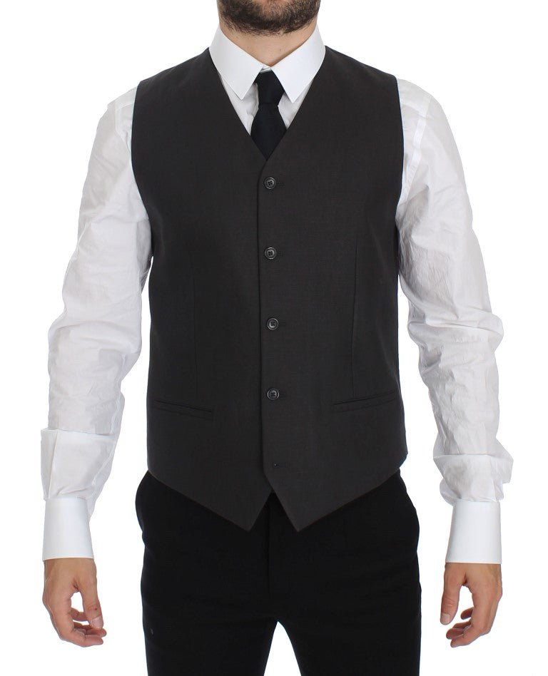 Gray Slim Fit Linen Blazer Jacket - X excelência