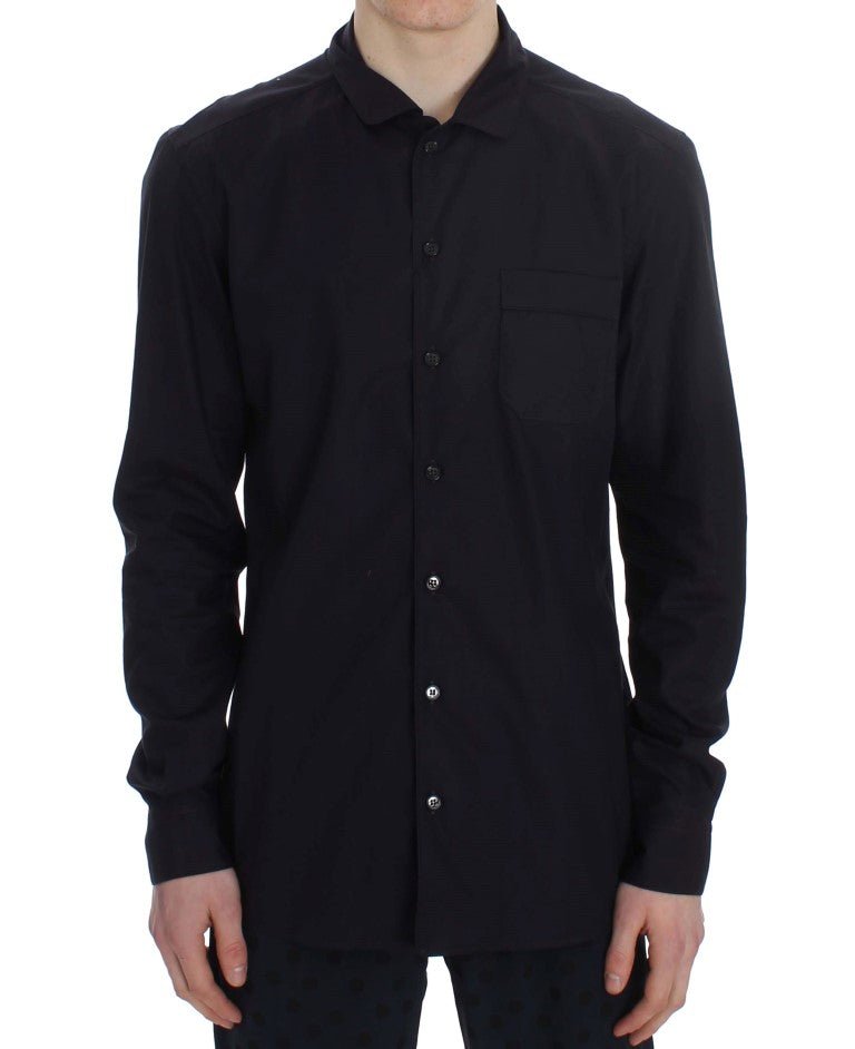 Purple Striped Cotton Pajama Lounge Shirt - X excelência