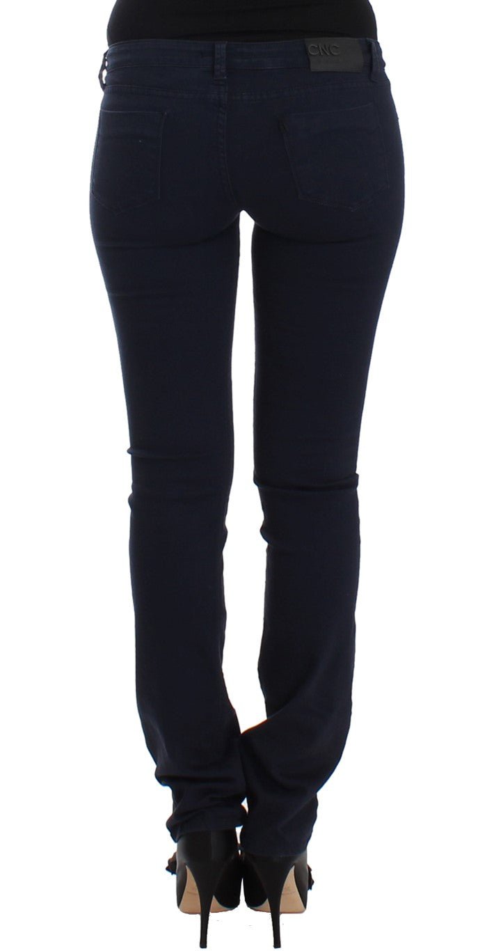 Blue straight leg jeans - X excelência