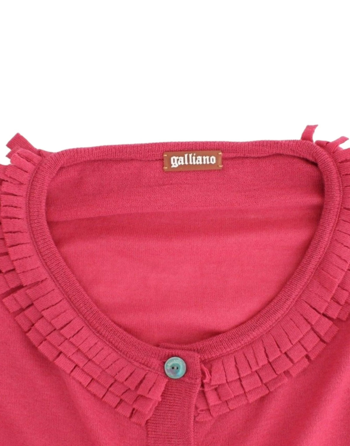 Pink wool cardigan - X excelência