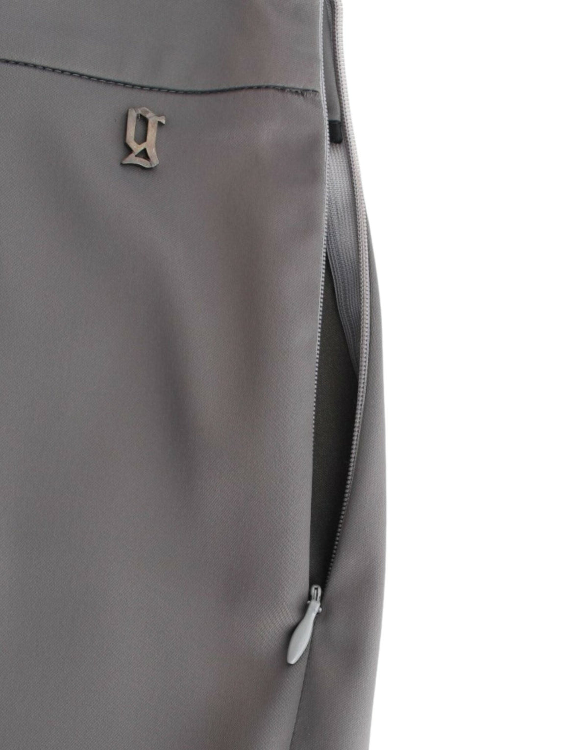 Gray slim fit pants - X excelência