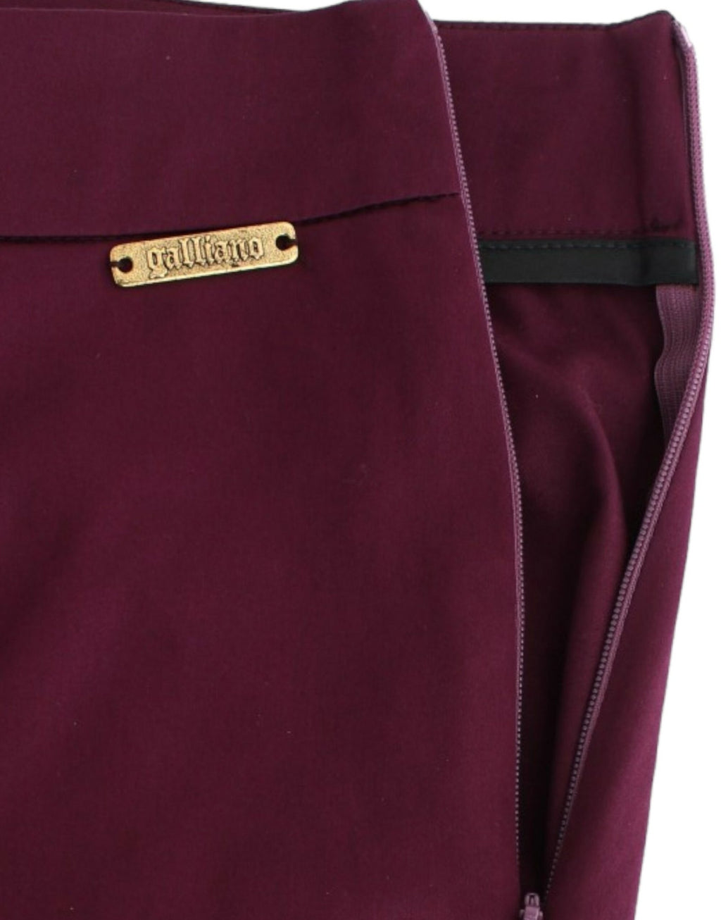 Purple slim fit pants - X excelência