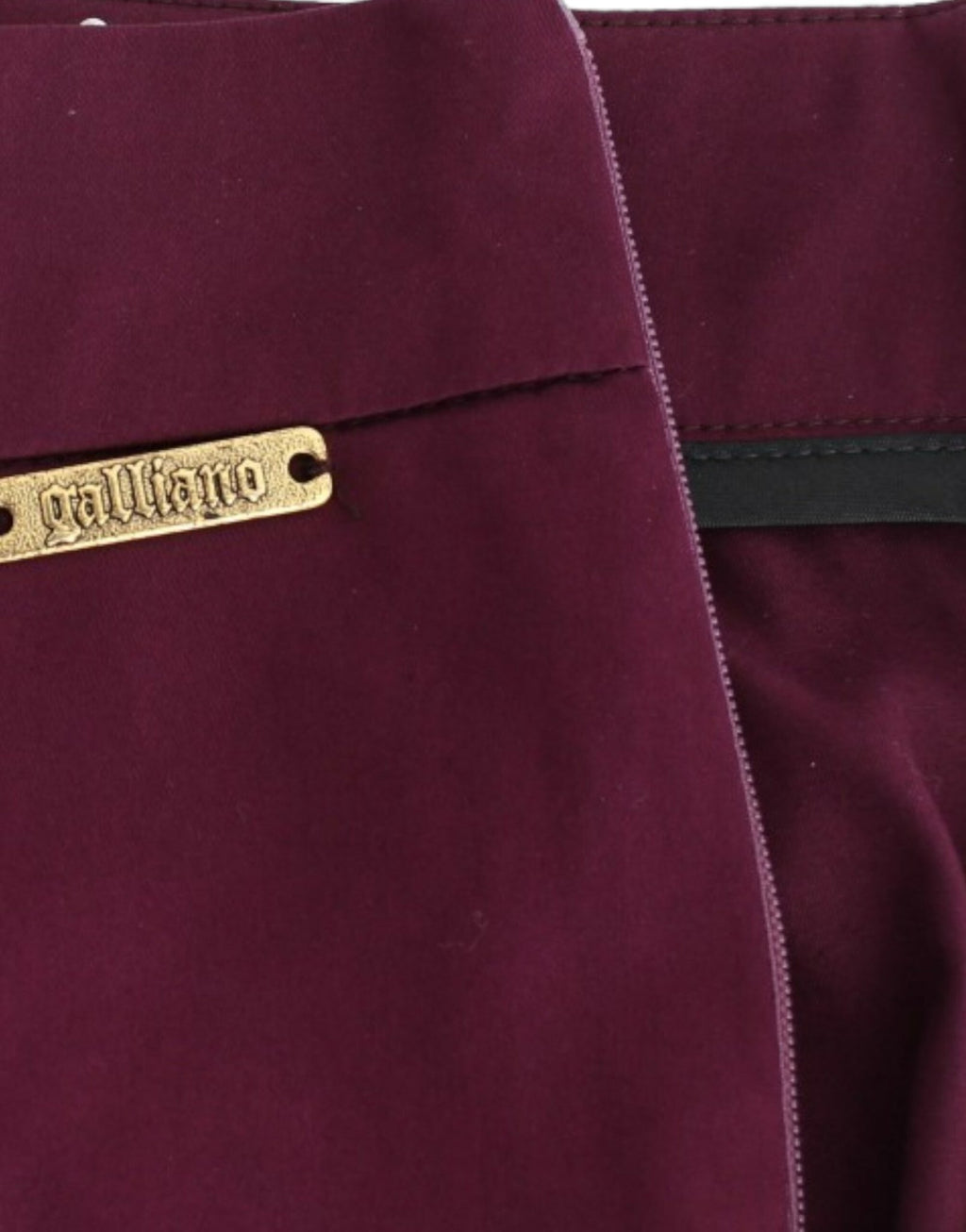 Purple slim fit pants - X excelência