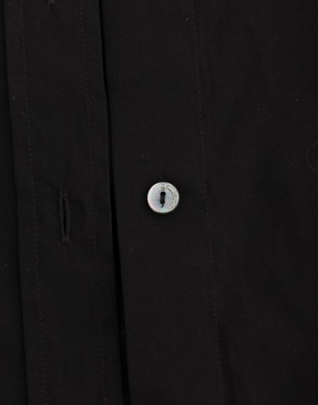 Black cotton shirt top - X excelência