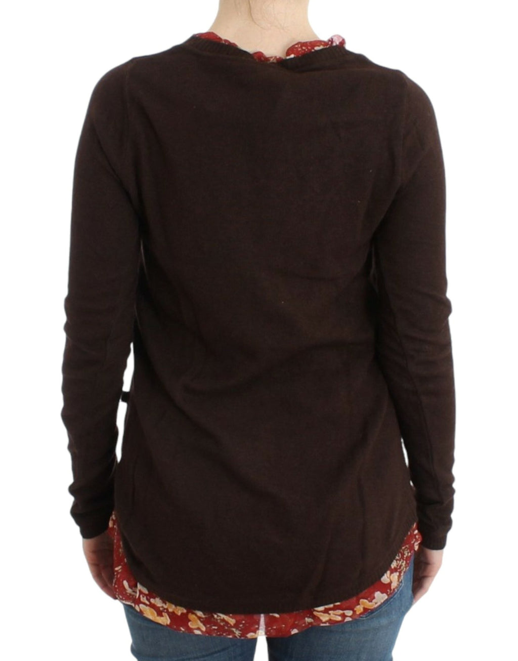 Brown crewneck sweater - X excelência