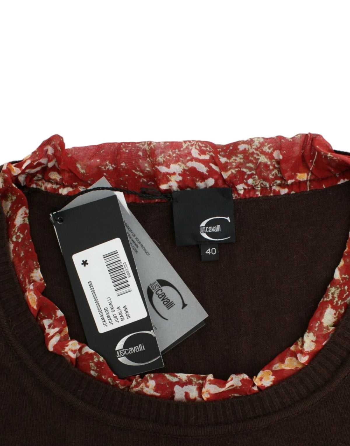 Brown crewneck sweater - X excelência