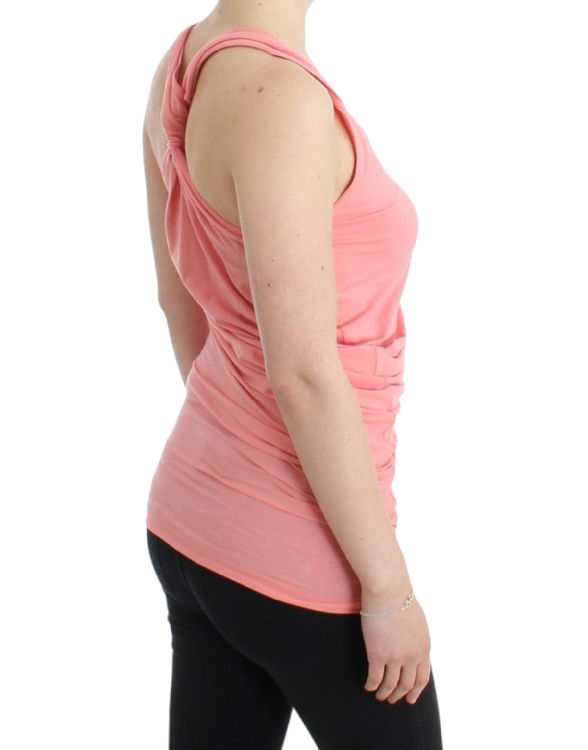 Pink cotton tank top - X excelência