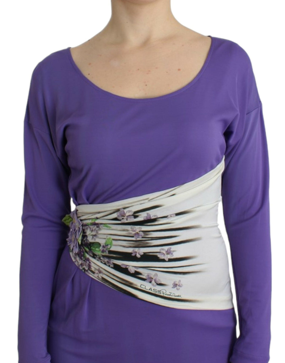 Purple longsleeved dress - X excelência