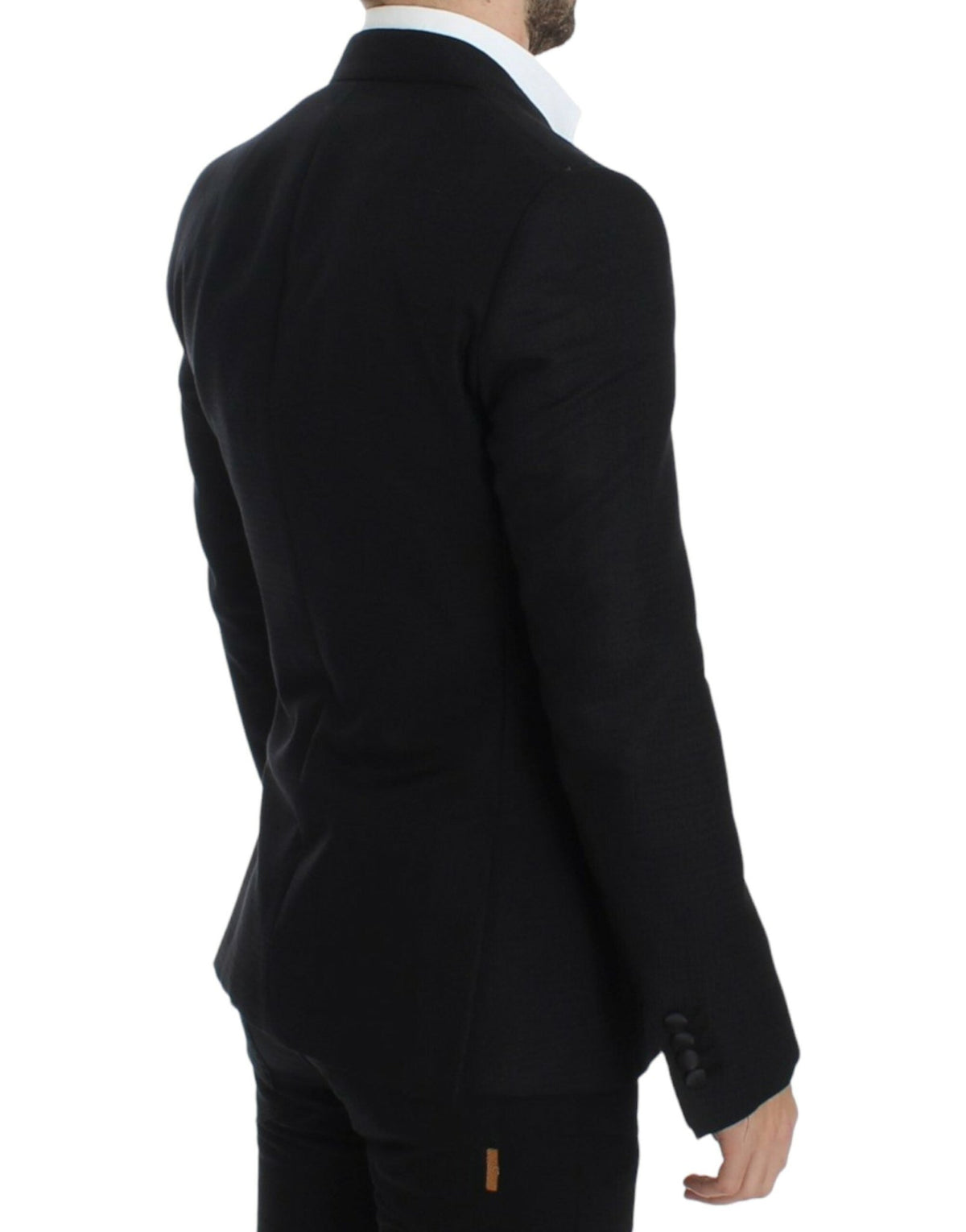 Black wool silk SICILIA blazer - X excelência