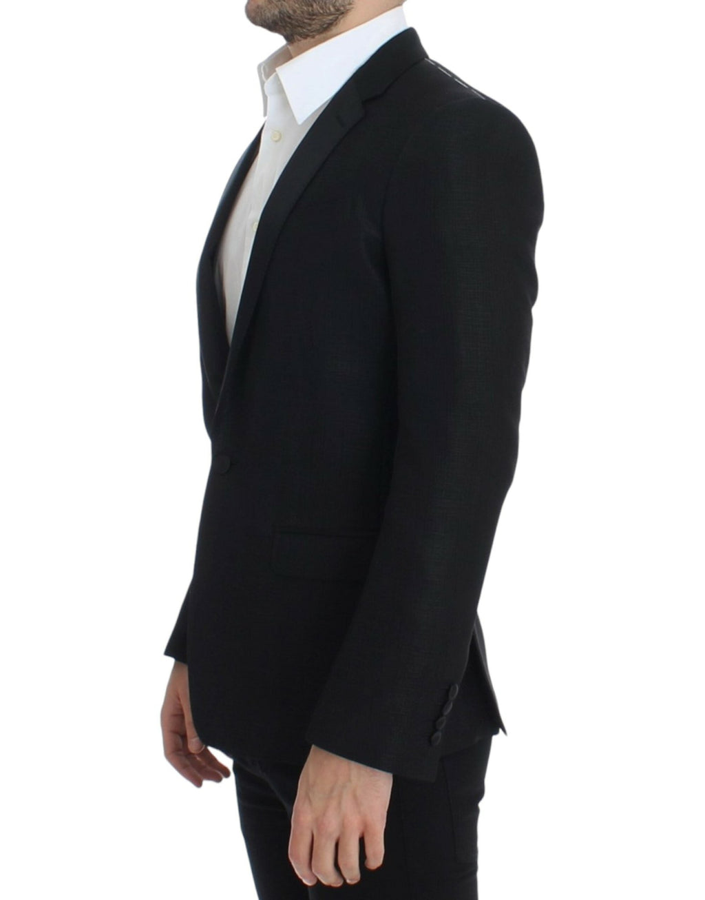 Black wool MARTINI slim blazer - X excelência