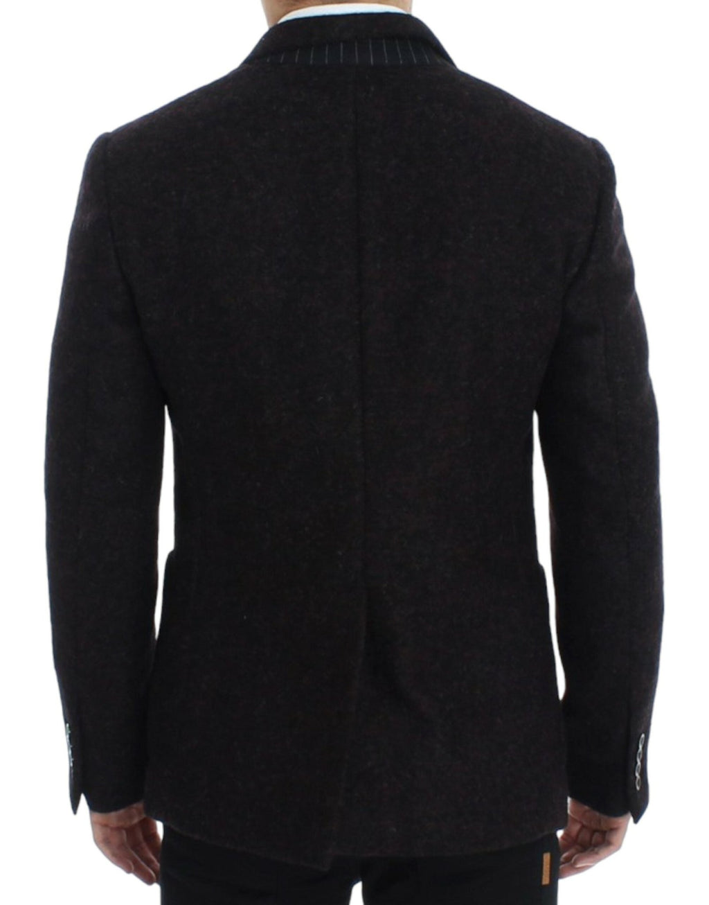 Bordeaux alpaga two button blazer - X excelência