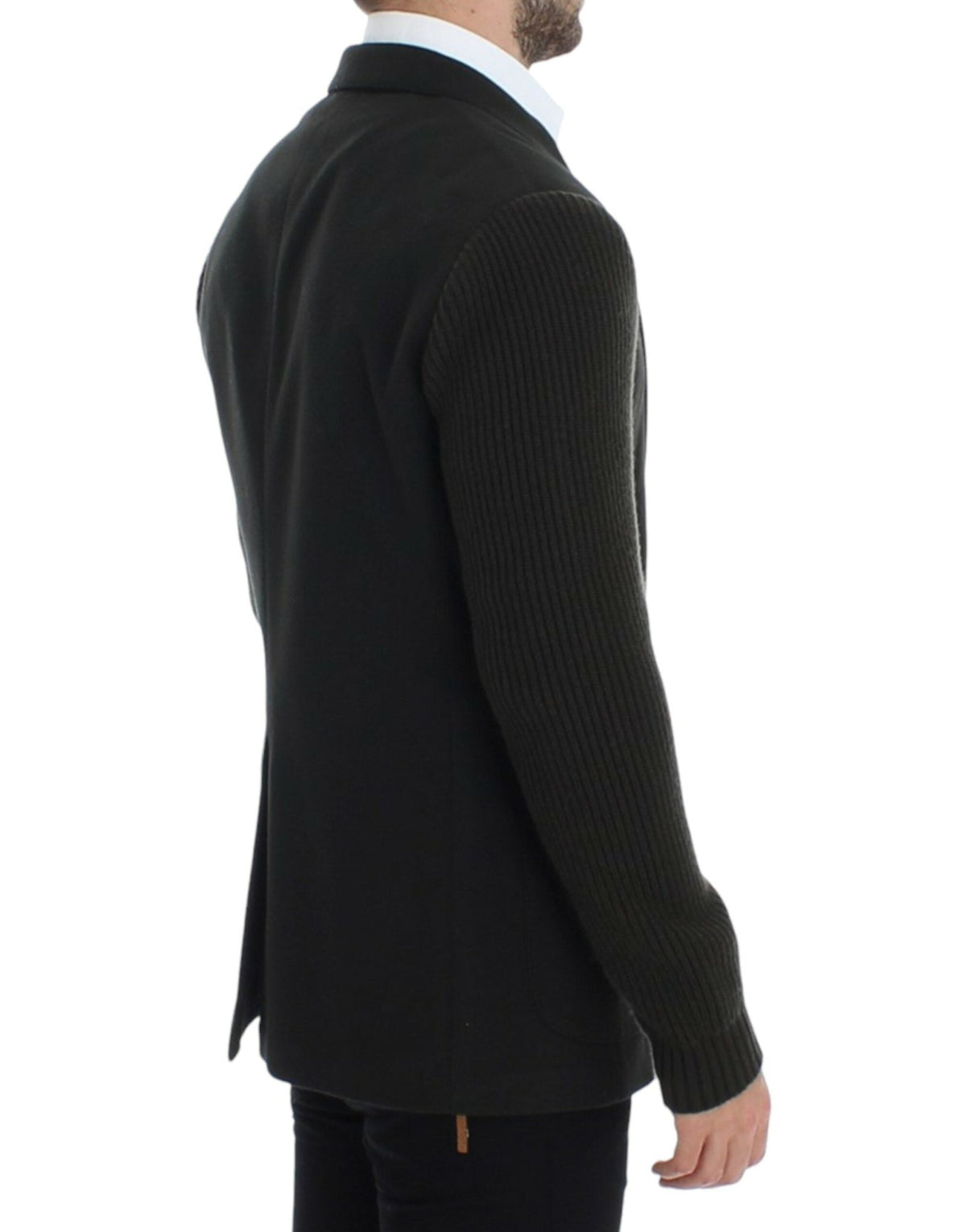 Green cashmere two button blazer - X excelência