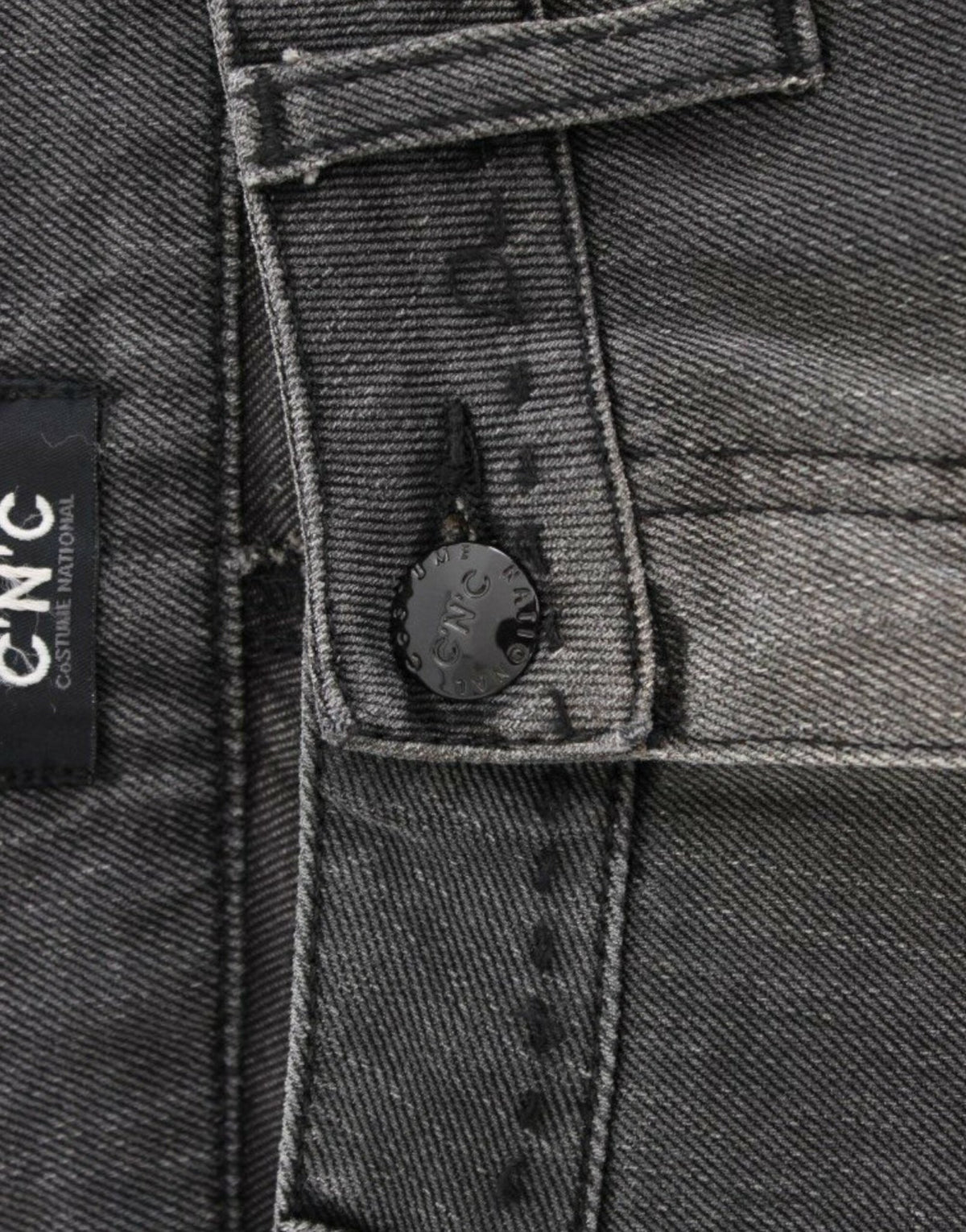 Gray straight leg jeans - X excelência