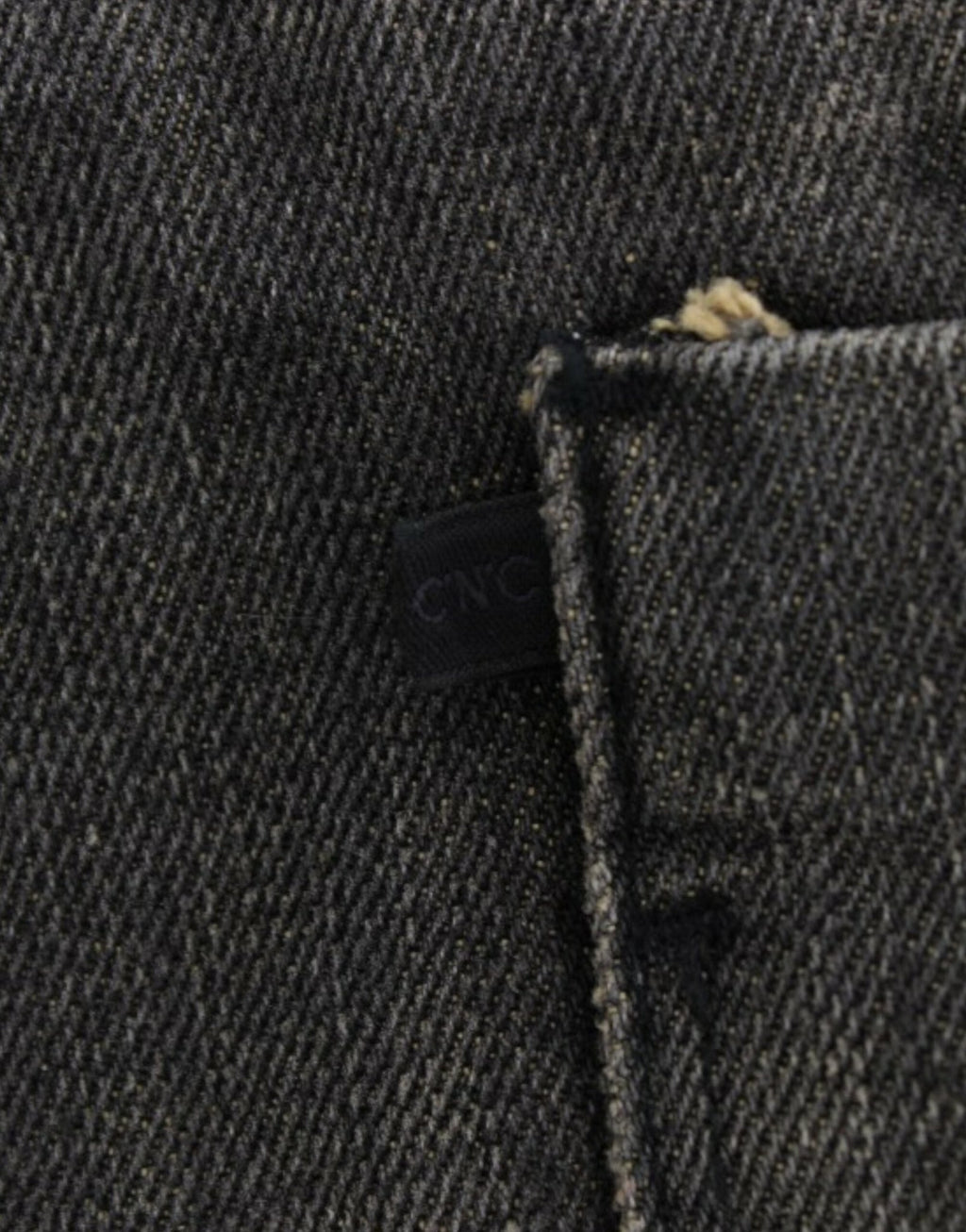 Gray distressed jeans - X excelência