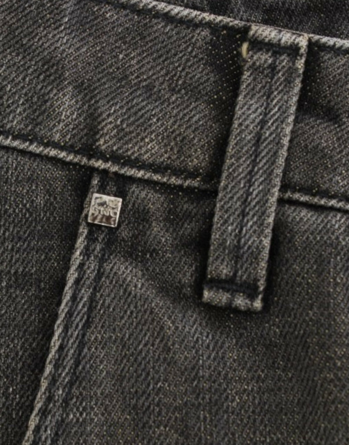 Gray distressed jeans - X excelência