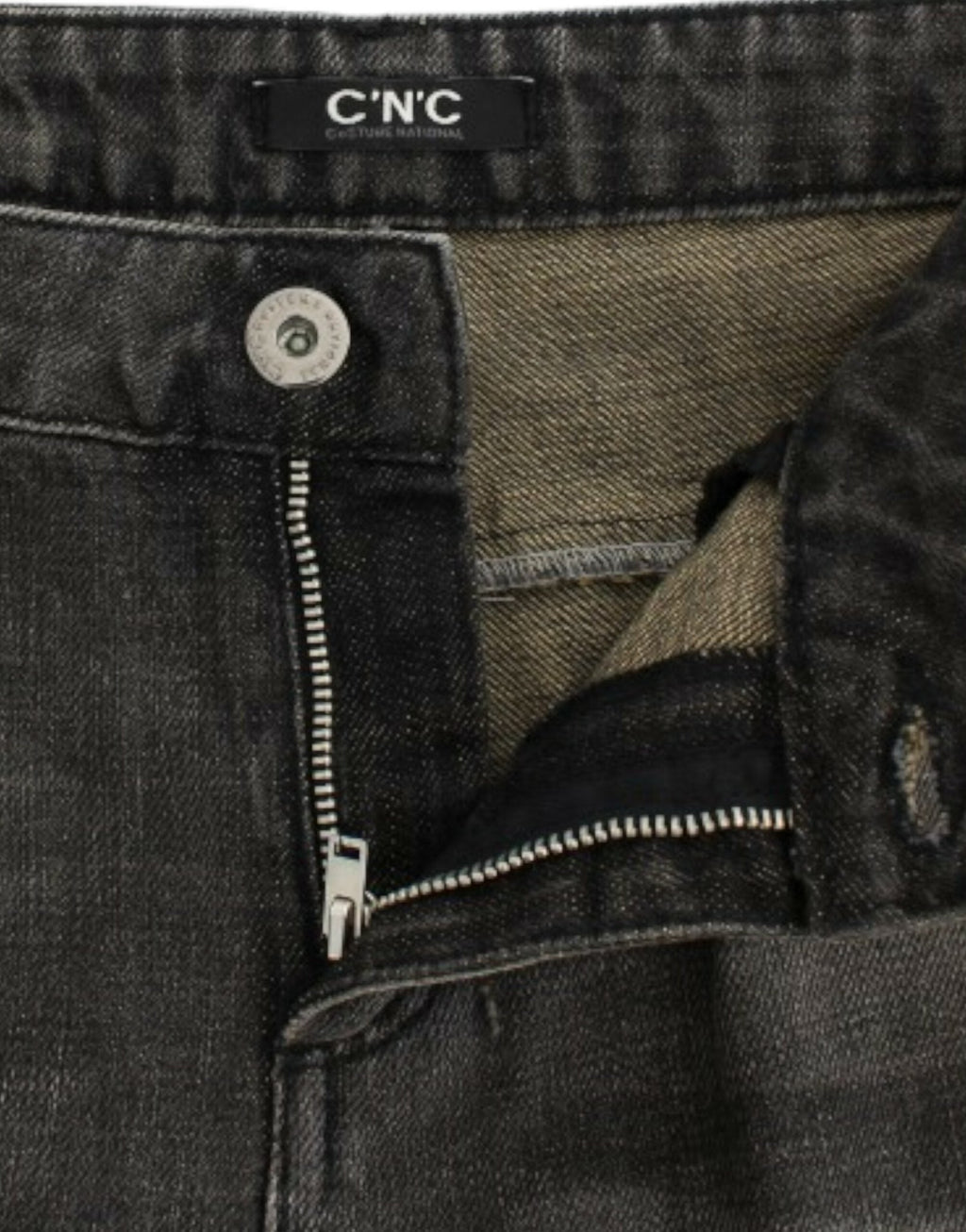 Gray distressed jeans - X excelência