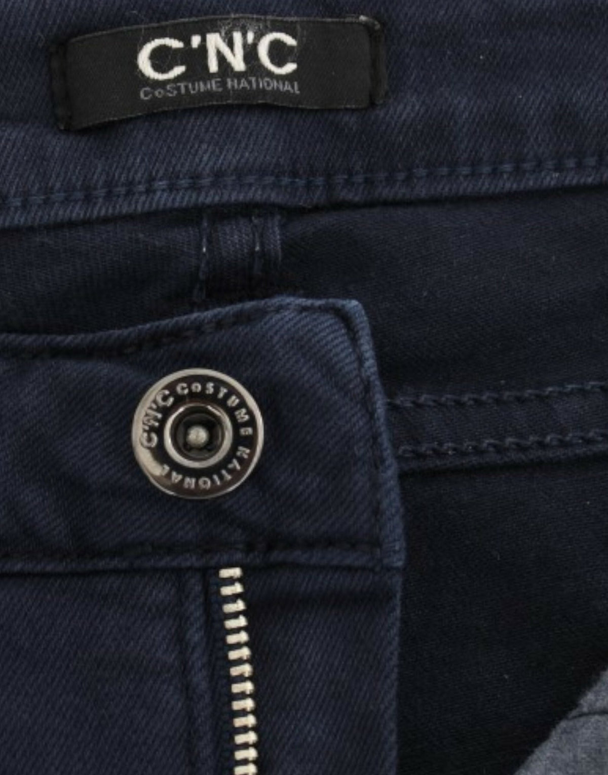 Blue straight leg jeans - X excelência