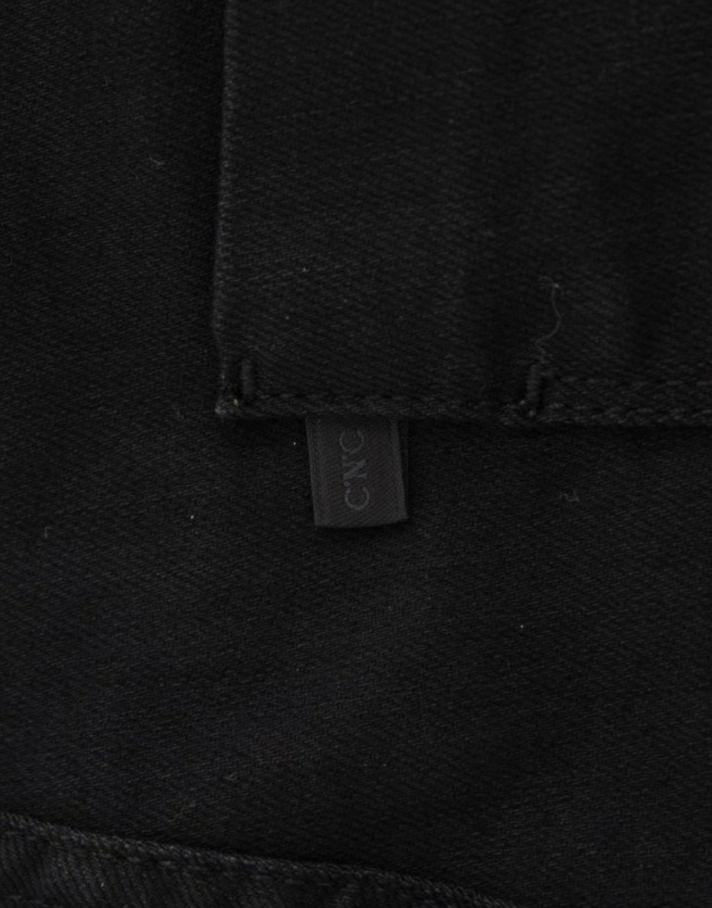 Black straight leg jeans - X excelência