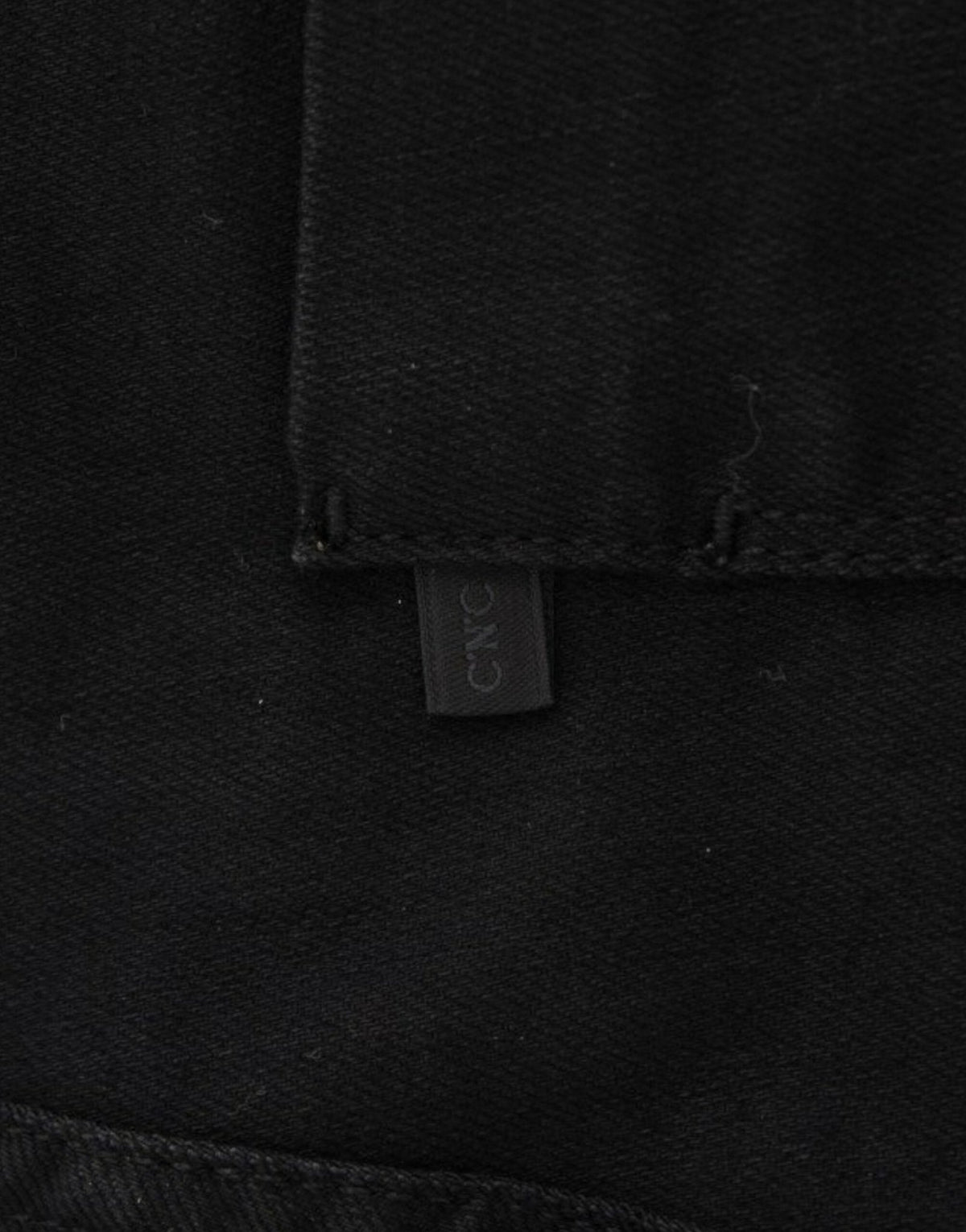 Black straight leg jeans - X excelência