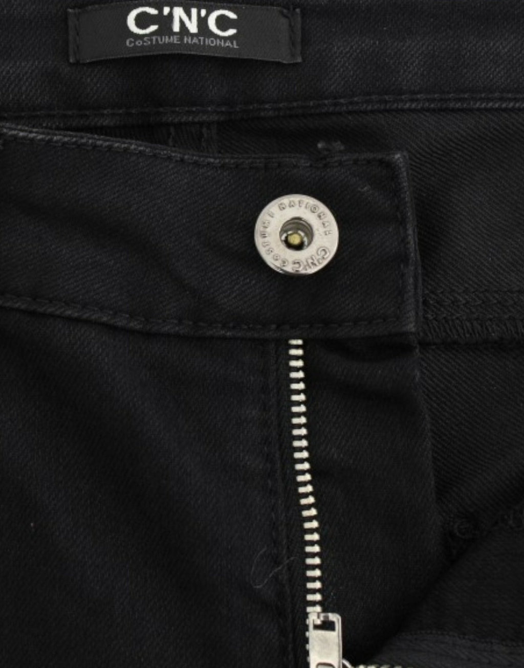 Black straight leg jeans - X excelência