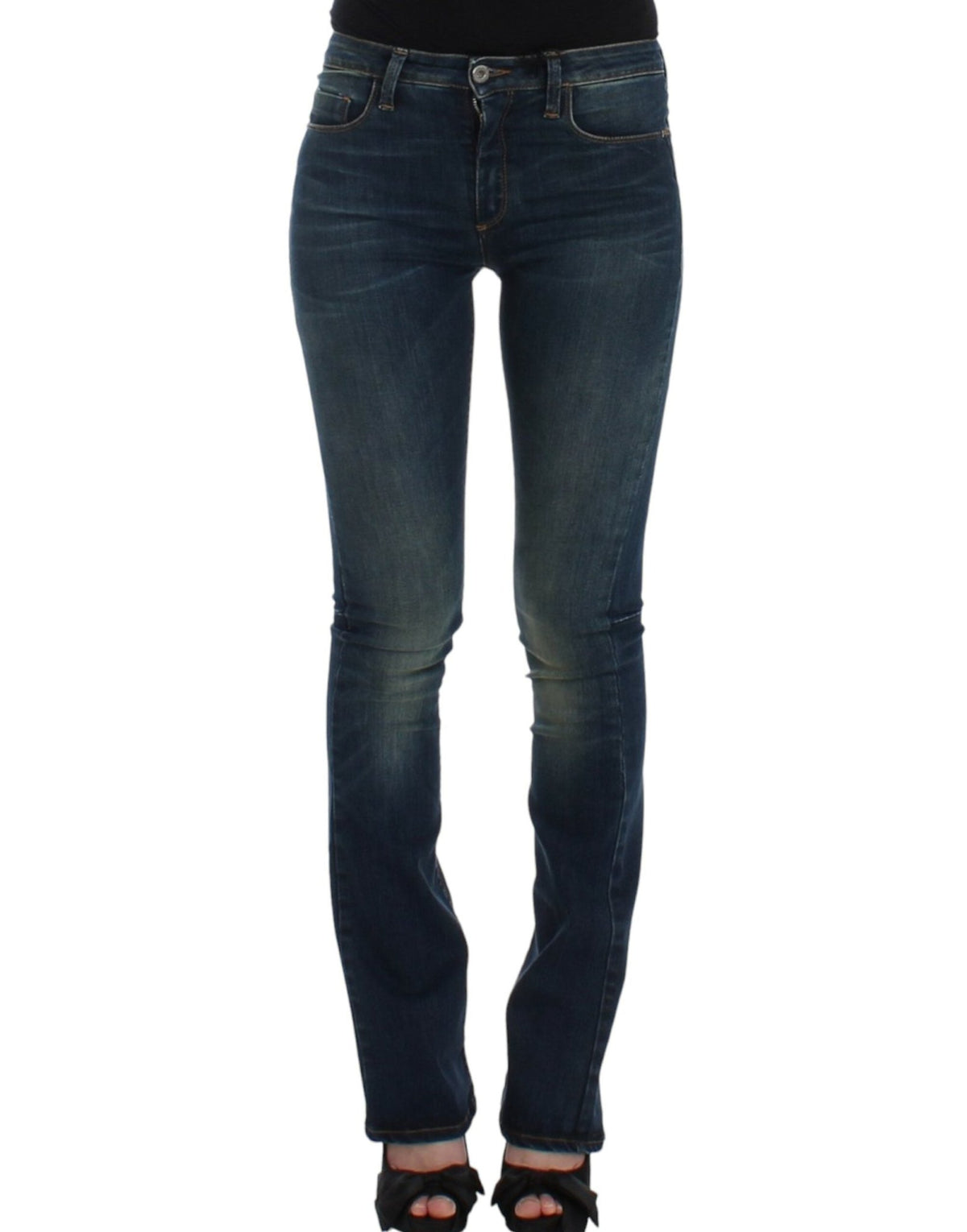 Blue straight leg jeans - X excelência