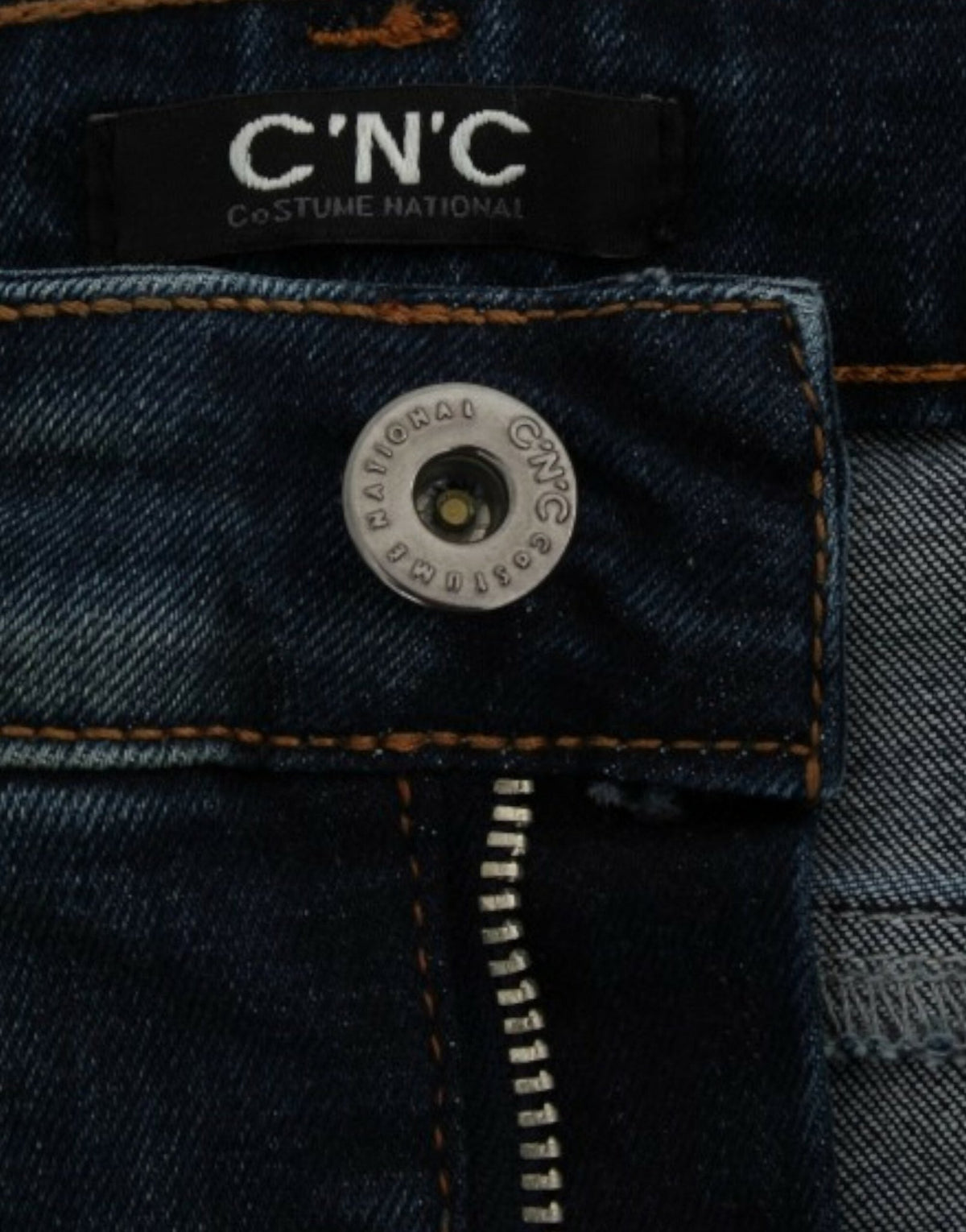 Blue straight leg jeans - X excelência