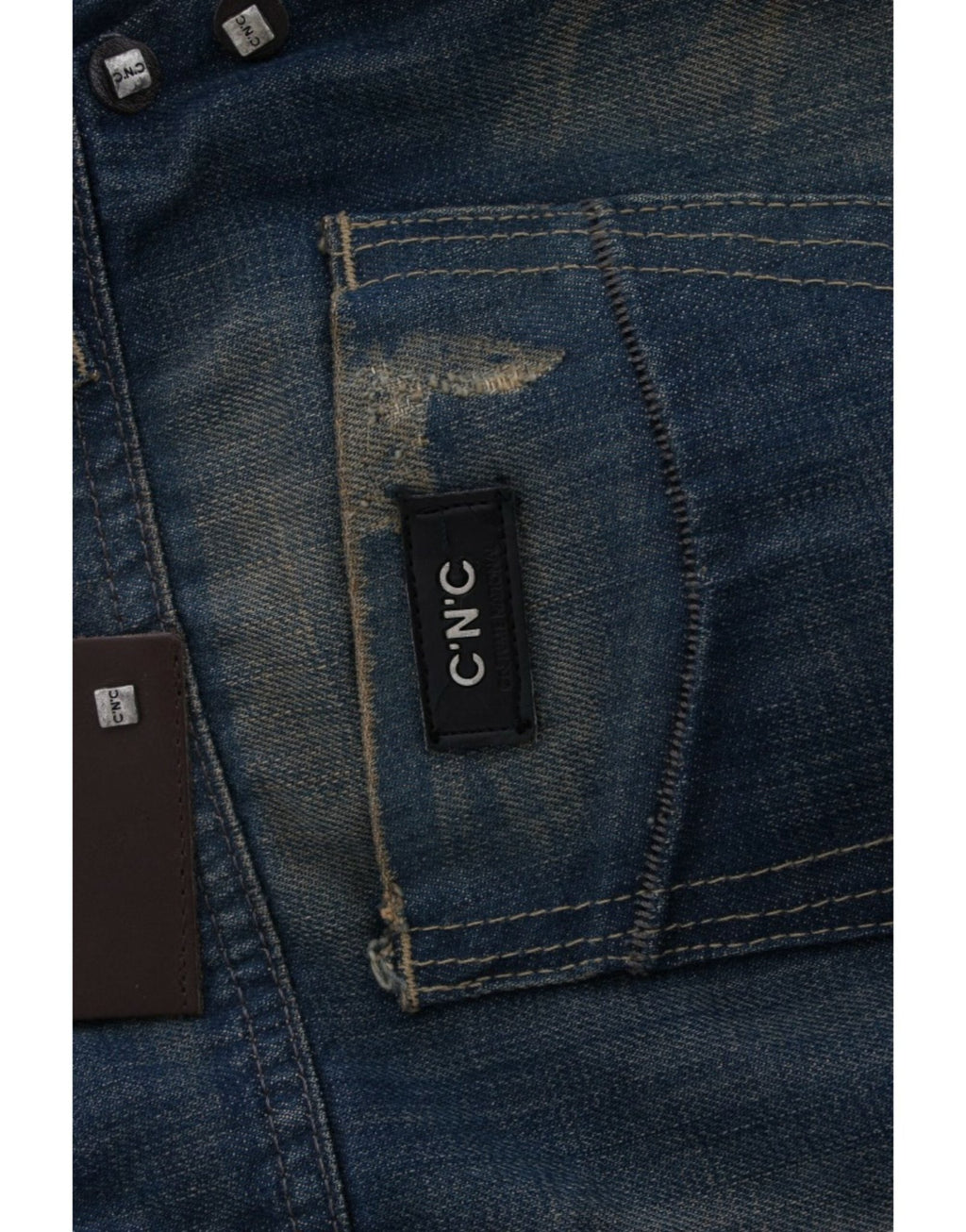 Blue straight leg jeans - X excelência