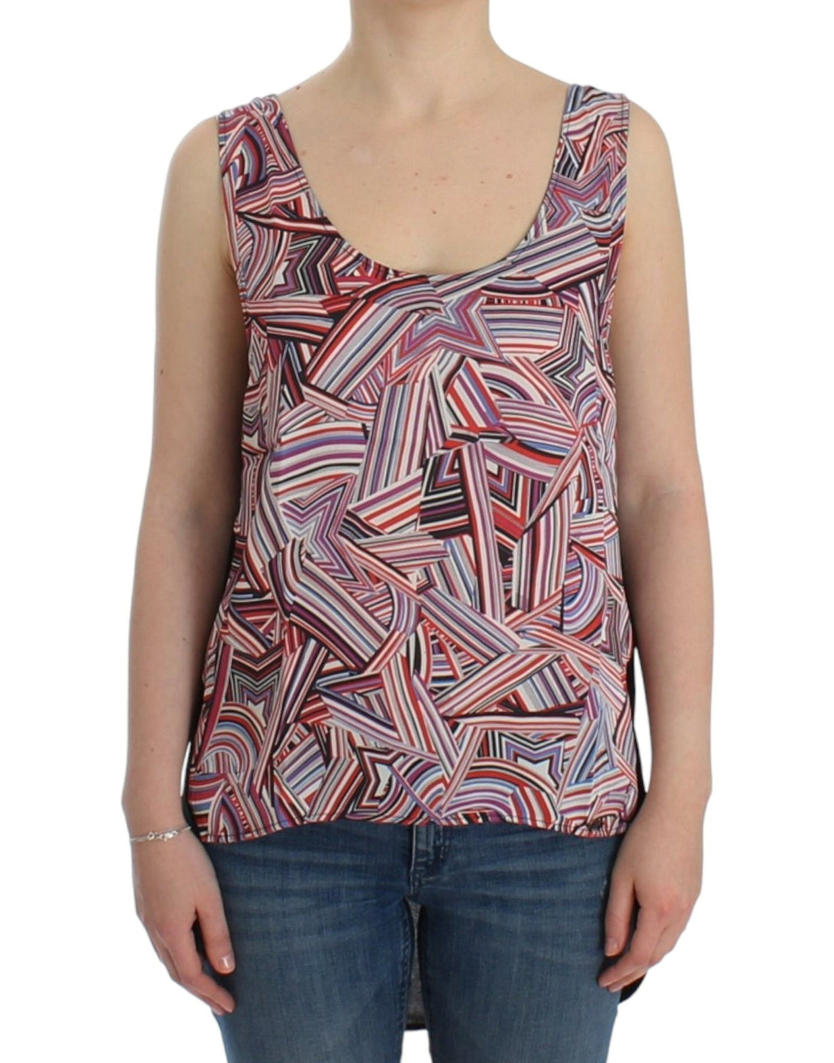 Multicolor sleeveless top - X excelência
