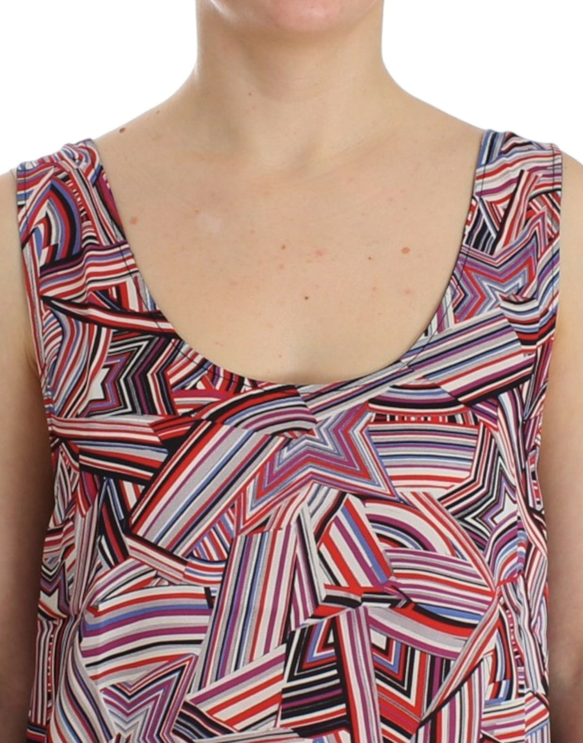 Multicolor sleeveless top - X excelência