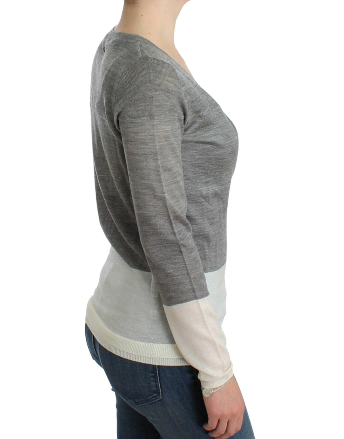 Gray lightweight cardigan - X excelência