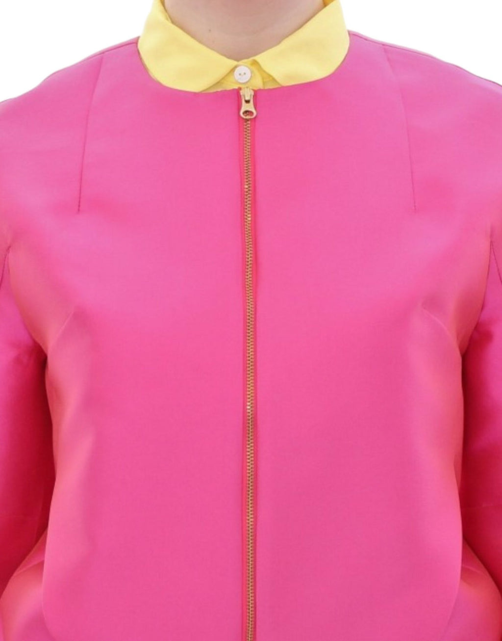 Pink silk blend jacket - X excelência