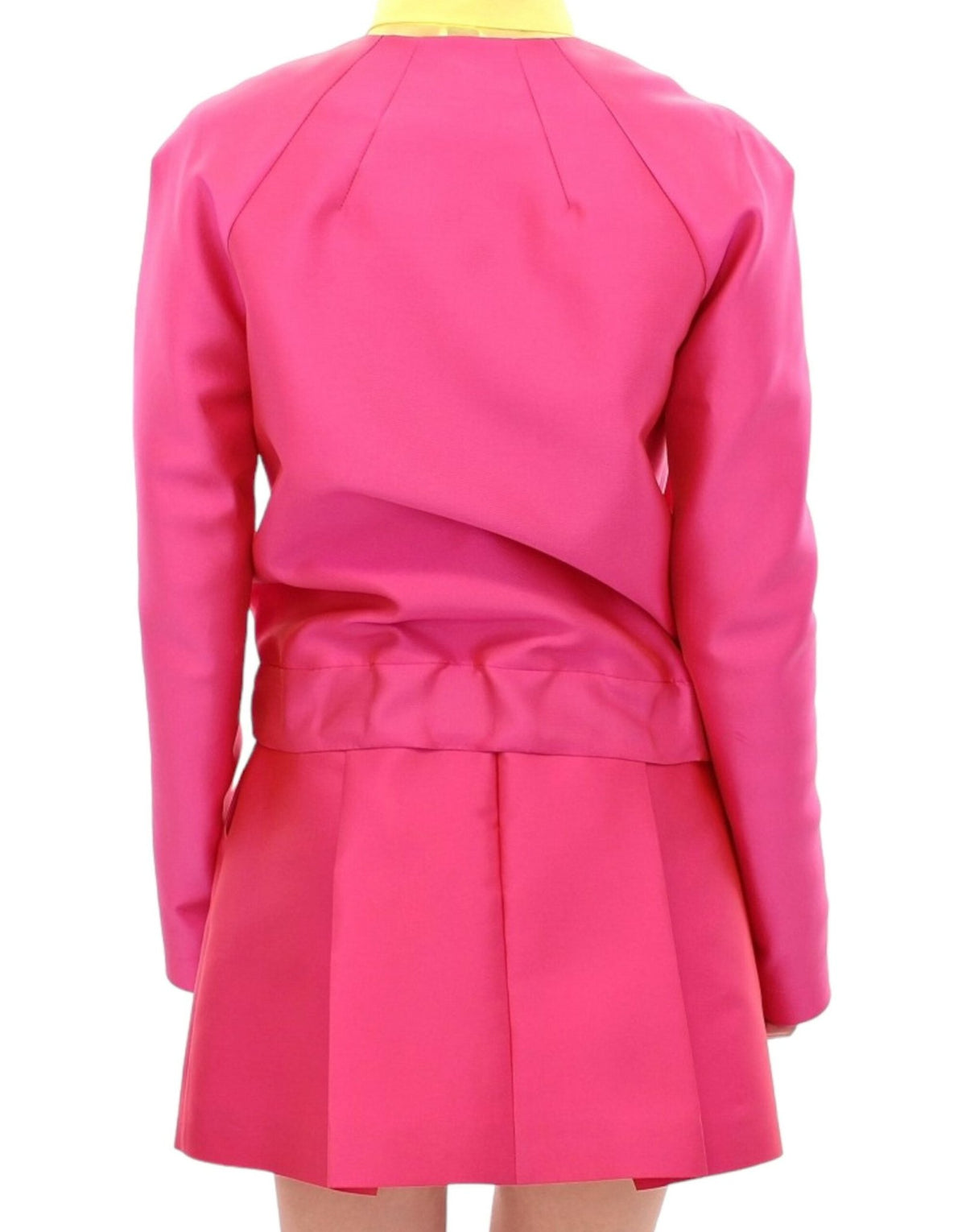 Pink silk blend jacket - X excelência