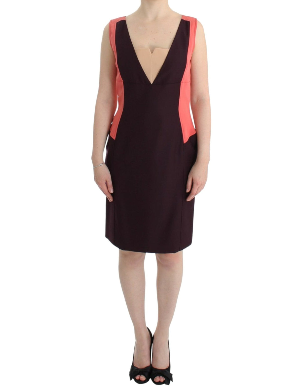 Multicolor Plando pencil dress - X excelência