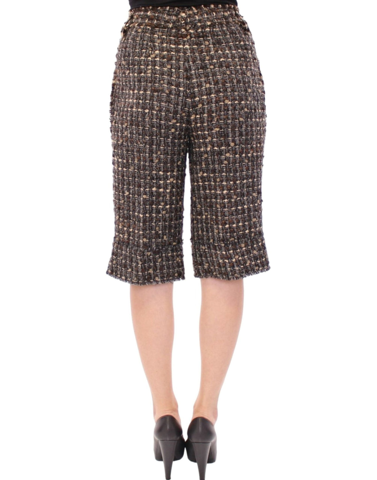 Multicolor wool shorts pants - X excelência