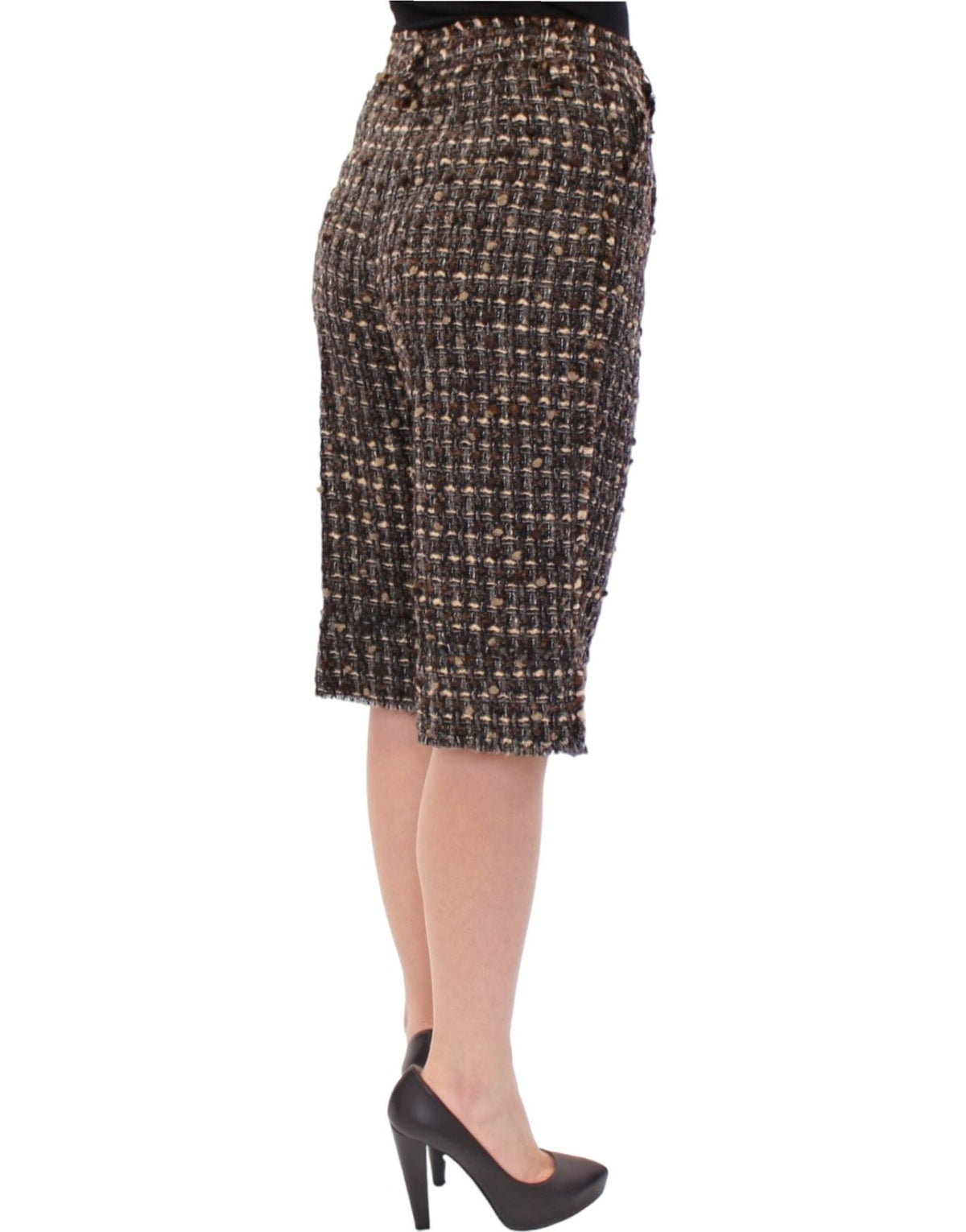 Multicolor wool shorts pants - X excelência