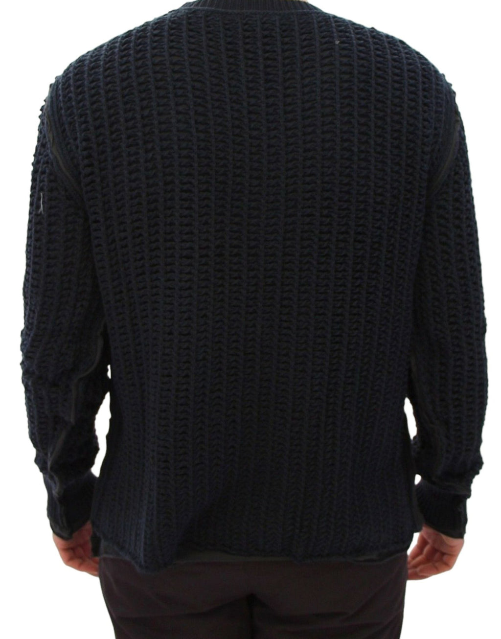 Blue Runway Netz Pullover Netted Sweater - X excelência