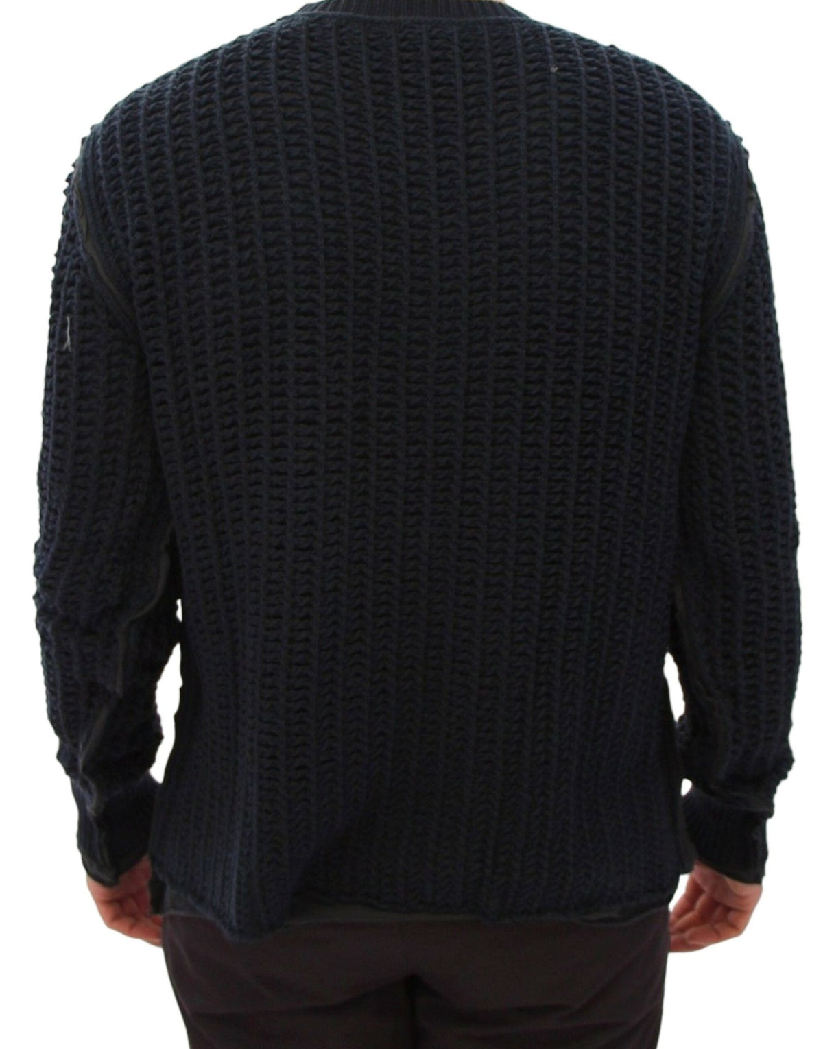 Blue Runway Netz Pullover Netted Sweater - X excelência
