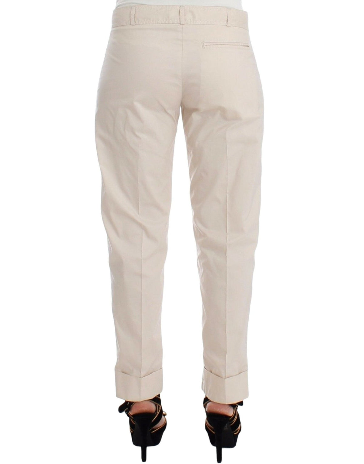 Beige Chinos Casual Dress Pants Khakis - X excelência