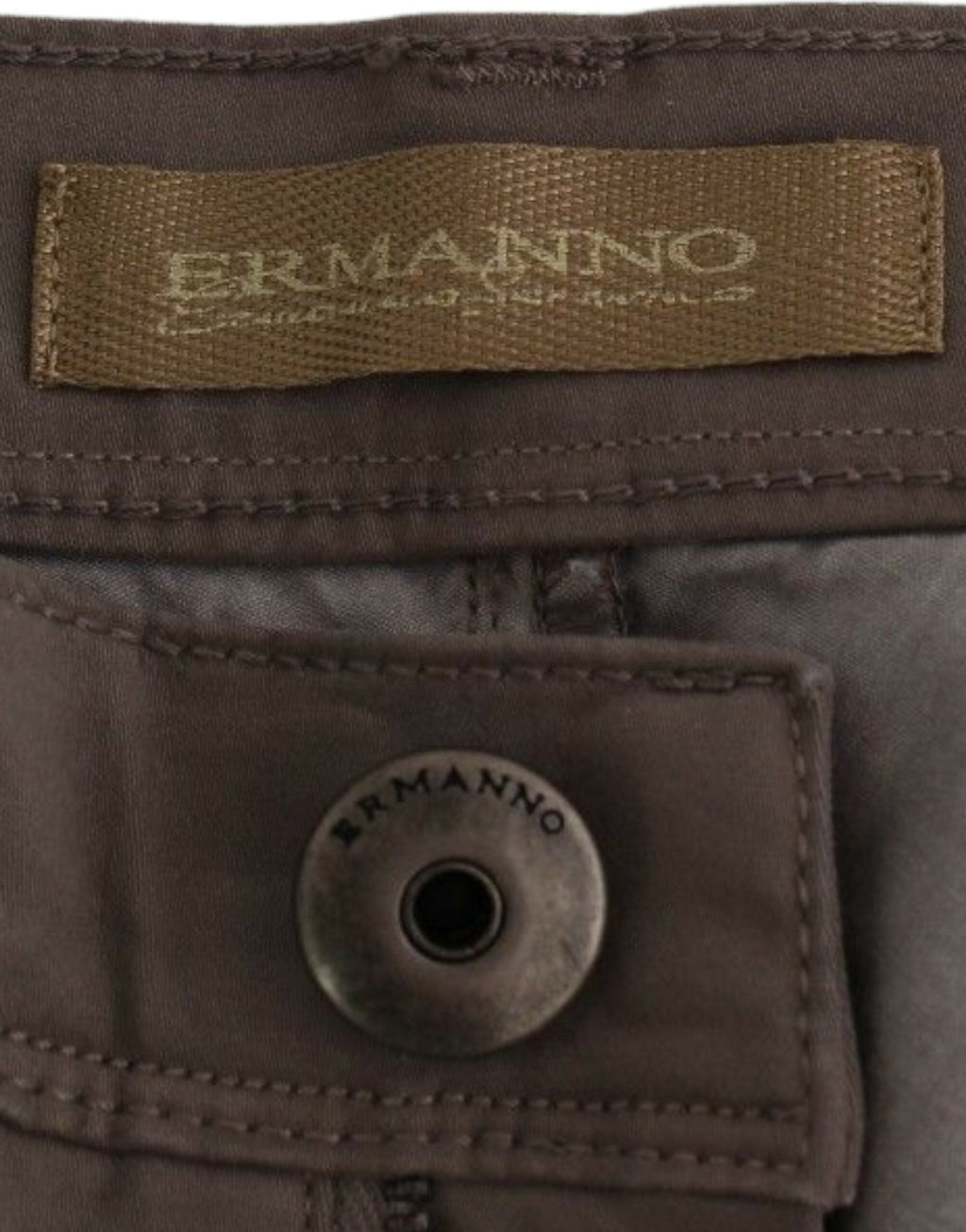 Taupe Beige Slim Jeans Denim Pants Skinny - X excelência