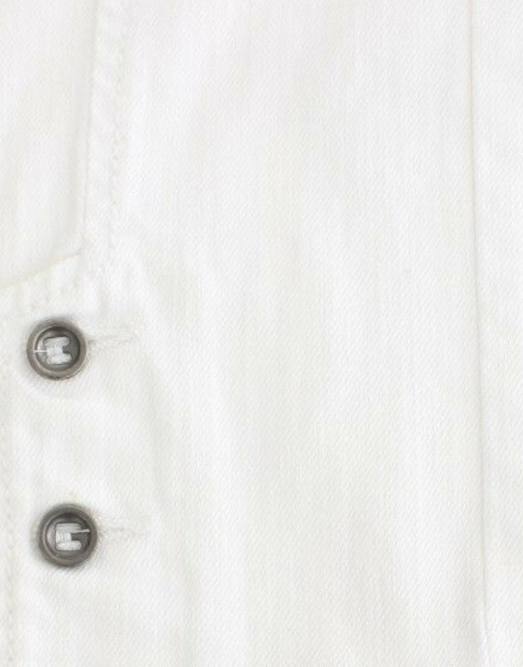 White Cropped Jeans Denim Pants Branded Capri - X excelência