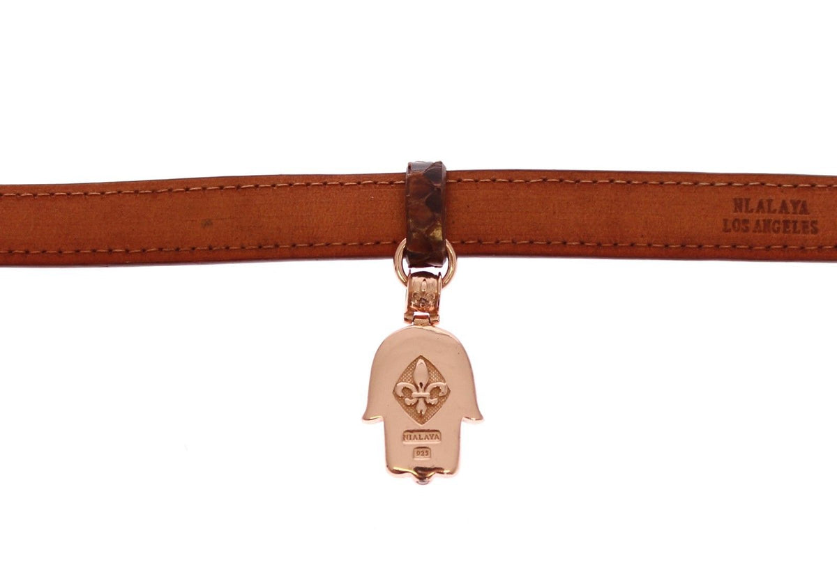 CZ Hamsa Eye 18K Gold 925 Silver Bracelet - X excelência